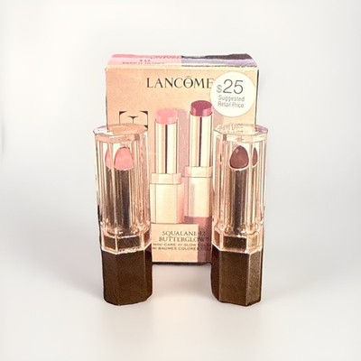 Lancome Lip Idole Mini Butterglow 2 Pc Balm Set Amazing set (#10 + #60)