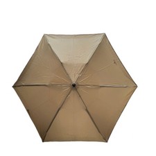 FENDI Folding Umbrella Beige Fabric Women's Accessories Used With Storage Case