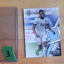 2018 TOPPS MLS Alphonso Davies Rookie card #157 Real Rookie 24 under 24. rookie card picture