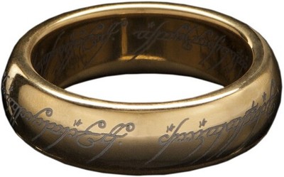 WETA Workshop - The Lord of The Rings Trilogy - LOTR  The One Ring  (Gold Plated