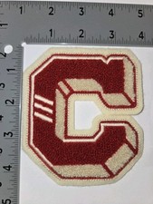 POLO RALPH LAUREN PATCHES BRAND NEW RED "C" PATCH