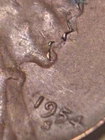 50 Vintage Lincoln Wheat Cent Tube- 1909 VDB & 1954-S Crying Lincoln Die CRACK