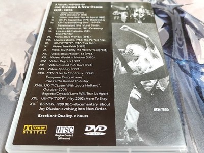New Order x Joy Division DVD  8990