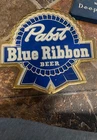 Vintage 1952 Pabst Blue Ribbon Beer Plastic  Sign