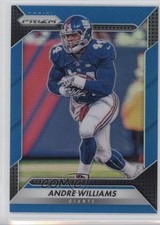 2016 Panini Prizm Light Blue Prizm 139/199 Andre Williams #7 1s8
