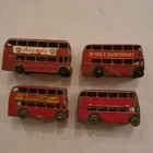 Lesney Matchbox 1-75 4 London Bus Collection  1950s