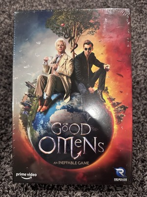 Good Omens An Ineffable Game Amazon Exclusive 2-4 Players Ages 14 New Sealed