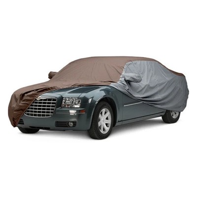 For Daewoo Lanos 99-01 Car Cover WeatherShield HP Two-Tone Taupe Custom Car