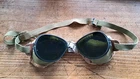 Vintage WW2 U.S. Military Ski/Snow Goggles Army Green Excellent Condition