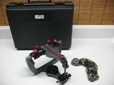 DENAR MARK 330 SEMI ADJUSTABLE DENTAL ARTICULATOR WITH CASE AND PLATES LAB WAX