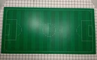 2 LEGO Shell Soccer Football Baseplates 48 x 48 with Playing Field Pattern 1998