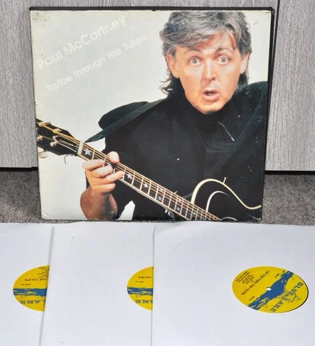 PAUL MCCARTNEY - TIPTOE THROUGH TULIPS 1990 3xLP BLUE LAKE BOX-SET BEATLES