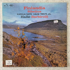 Sibelius / Hallé / Barbirolli, Finlandia - Classical Vinyl LP Rec 1966 ASD 2272