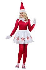Brand New The Elf on the Shelf Lady Elf Adult Costume