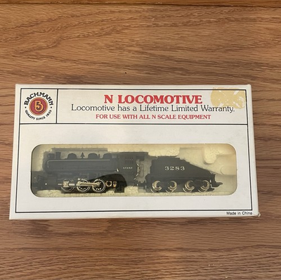 #ad #ad Bachmann N Locomotive 50552 USRA 0 6 0 Switcher SANTA FE ATamp;SF 3283 NIB NOS $58.00