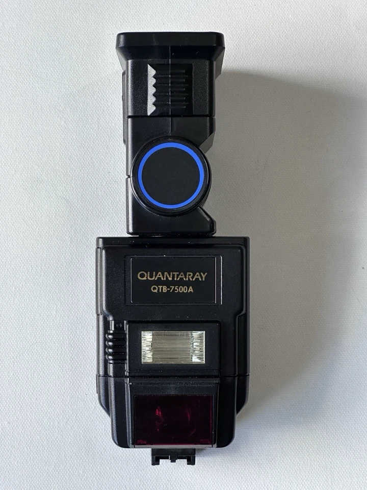 Flash de montaje en zapata Quantaray QTB-7500A - Probado en Minolta Maxxum 5000i Foto 4 de 4