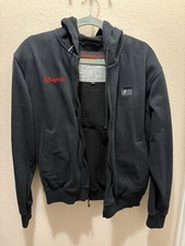 Snap On Heated Zip Up Jacket Unisex Adult Size Small Black without battery