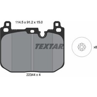 Textar 2234401 Bremsbelagsatz FüR Mini BMW Clubman Countryman X1 2 F56 F55 F57