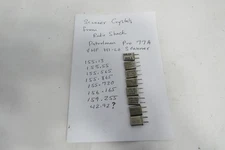 Vtg Radio Shack Patrolman Pro 77A Scanner Crystals Only