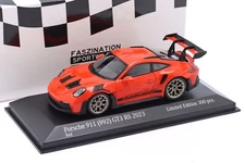 1:43 MINICHAMPS 2023 PORSCHE 911 992 GT3 RS red rims LE gold 300 pcs. DEALER