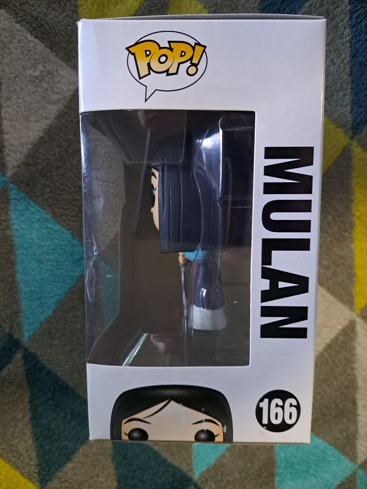 Mulan 166 Pop - Disney - Funko Pop! Винил 2015 сводчатый + протектор - Изображение 2 из 4