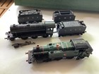 00 gauge model railway 2 static locomotives kitmaster GWRpannier tank