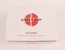 Simply Gum Cleanse Case-12 Packs X 15 Pieces Each 180 Pieces Total