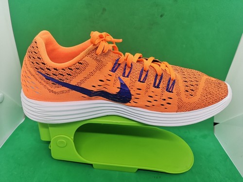 Nike Lunartempo Herren Sportschuhe 705461 800 Größe 9,5 Orange Blau Weiß - Bild 18 von 21