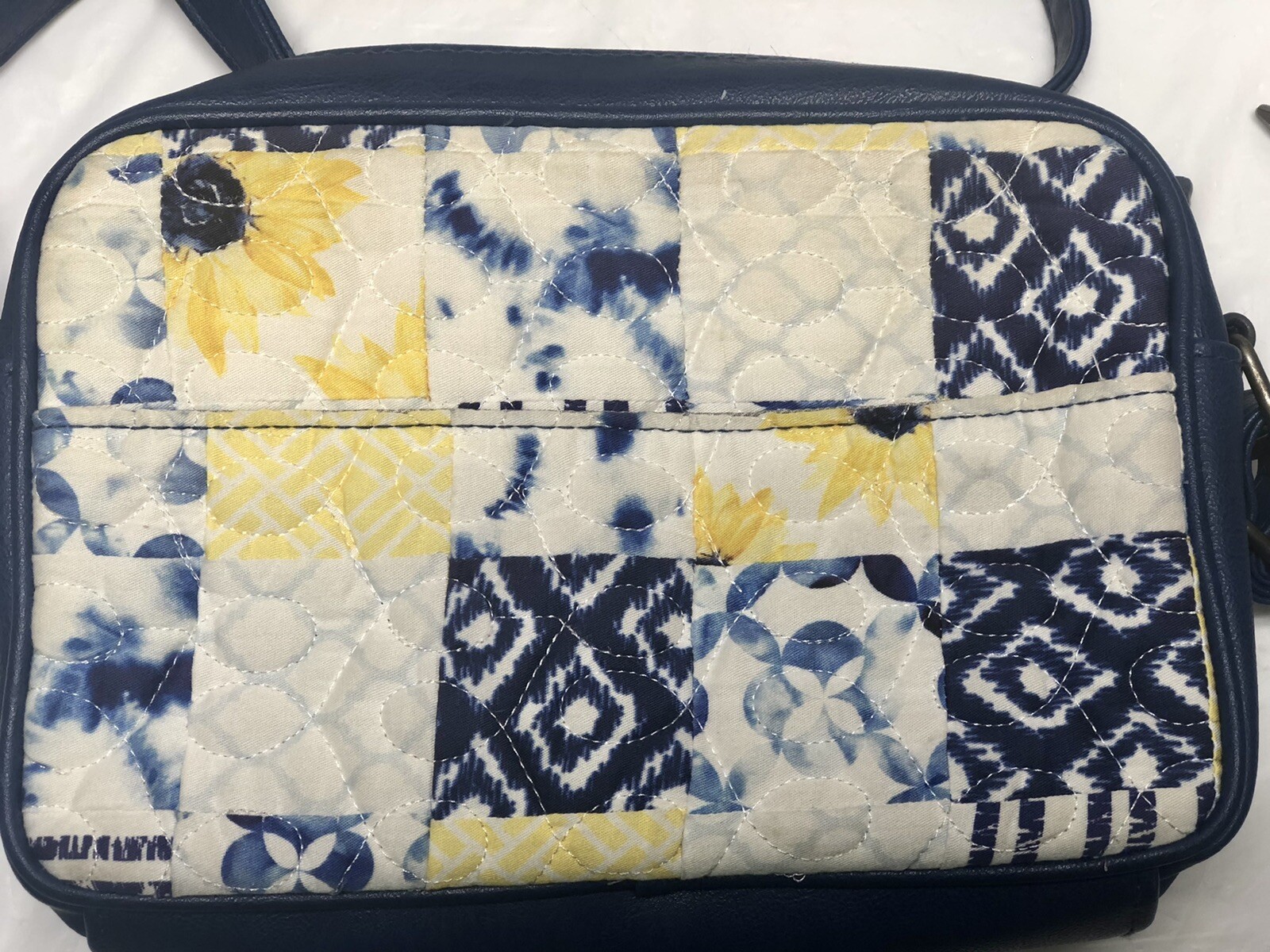 Donna Sharp Quilted Patchwork  Blue/Multicolor Sh… - image 2