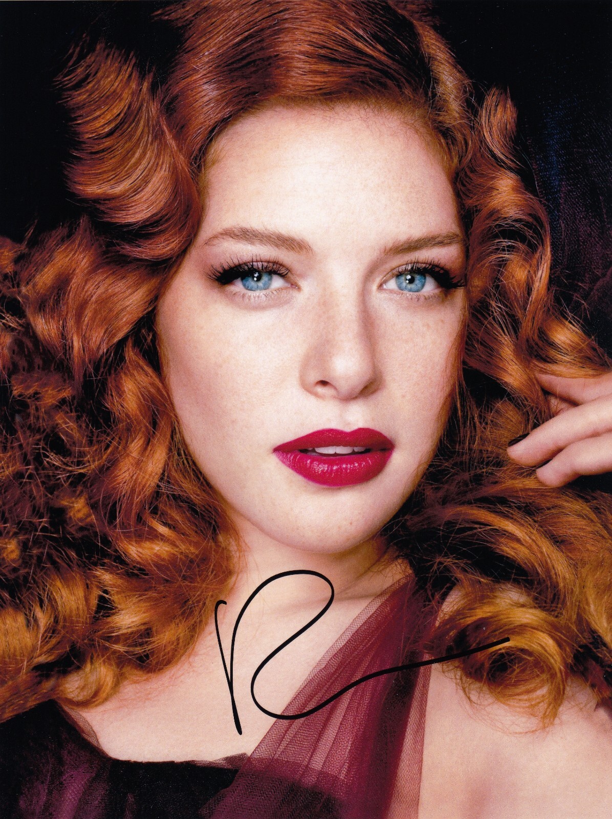 Rachelle Lefevre  Signed Auto 8 x 10  Photograph