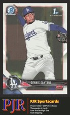 2018 Bowman #BCP36 Dennis Santana   Los Angeles Dodgers