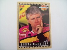 BOBBY HAMILTON 1992 MAXX SPECIAL McDONALD'S ALL-STAR RACE TEAM CARD #28