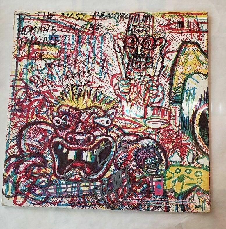 1984 Red Hot Chili Peppers LP signed Flea, Kiedis , Slovak 1984 Red Hot Chili Peppers LP signed Flea, Kiedis , Slovak