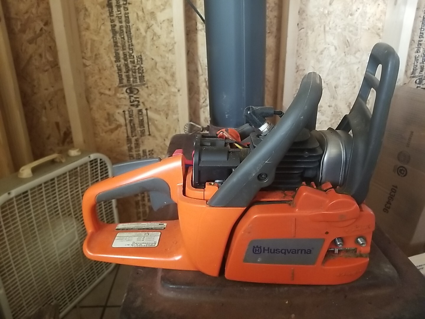 HUSQVARNA 240 CHAINSAW FOR PARTS OR REPAIR eBay