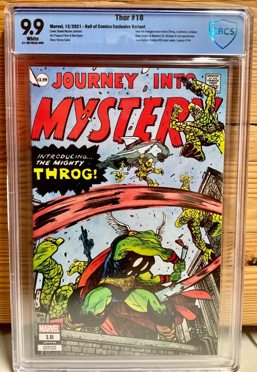 Marvel - Thor #18 (2021) CBCS 9.9 Daniel Warren Johnson Exclusive
