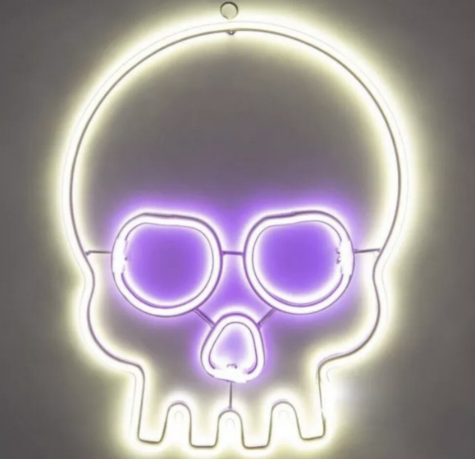 Hyde & EEK! Boutique Waving LED Skeleton Halloween Decoration White