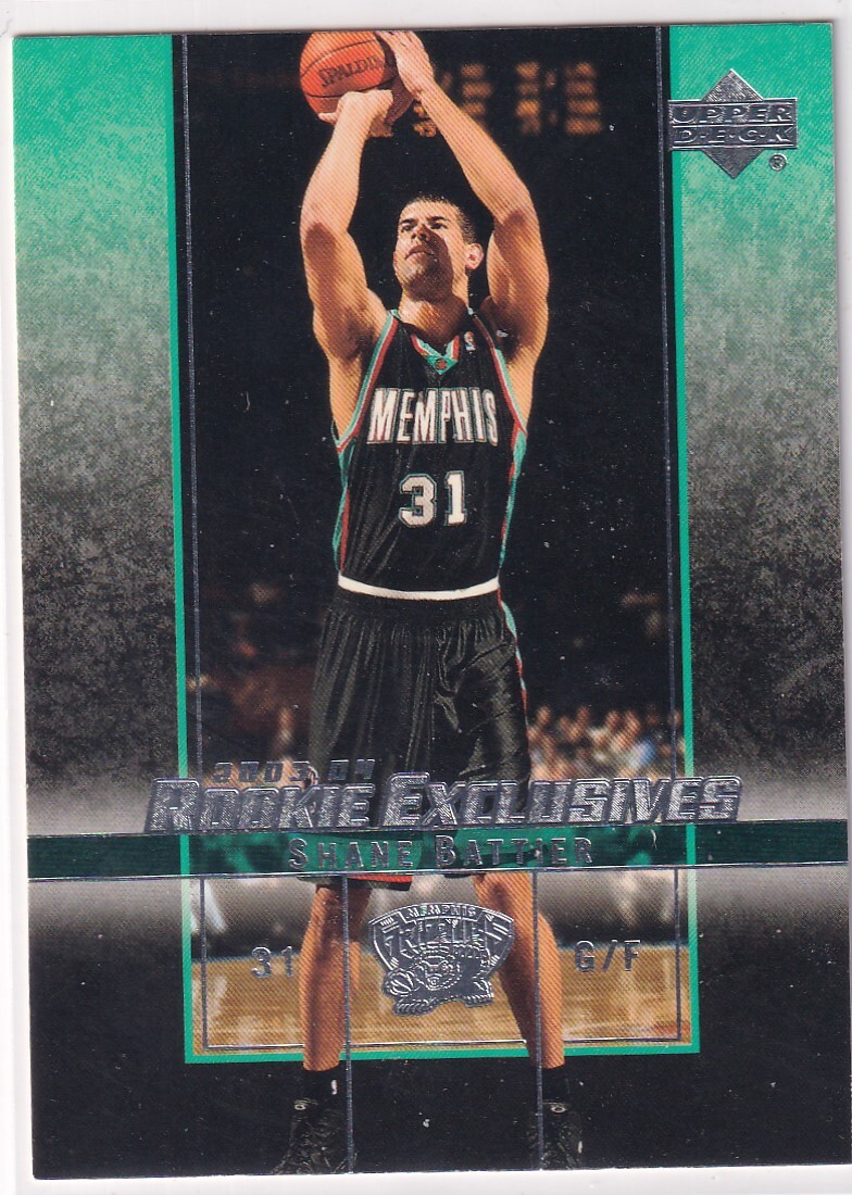 2003-04 Upper Deck Rookie Exclusives #50 Shane Battier