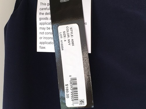 XSCAPE BODY CON DRESS UK 8 / US 4 NAVY - Picture 2 of 9