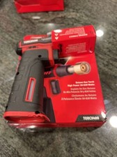 snap on torch400 butane gas torch in red