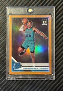 2019-20 Donruss Optic PJ Washington Jr. Rated Rookie Orange Prizm #/199 #152