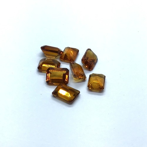 Madeira Citrine Octagon Cut AAA Natural Loose Gemstone For Making All Jewelry - Picture 5 of 22