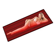 Red Infrared Light Therapy Pad for Full Body Mat 1260PCS 660nm and 850nm Leds