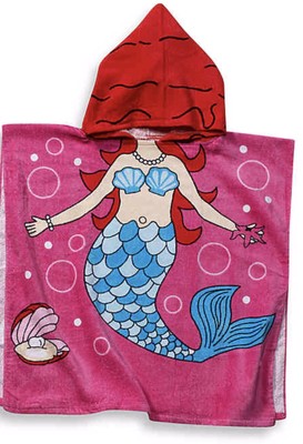 mermaid poncho towel