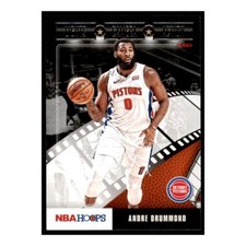 2019 Hoops Lights Camera Action #10 Andre Drummond Pistons Basketball Card