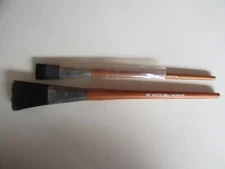 2-Vintage Bestt Liebco Artist Paint Brushes, Tapered Orel, 1" Fox, 1 1/2" AR-715