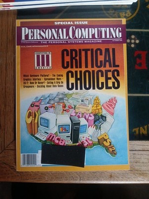 Vintage PERSONAL COMPUTING Magazine 1988 October 