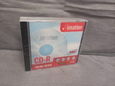 3x Imation CD-R 80 Rohling Recordable CD-R Disc 700 MB/80 min 52× Neu & Versiegelt 