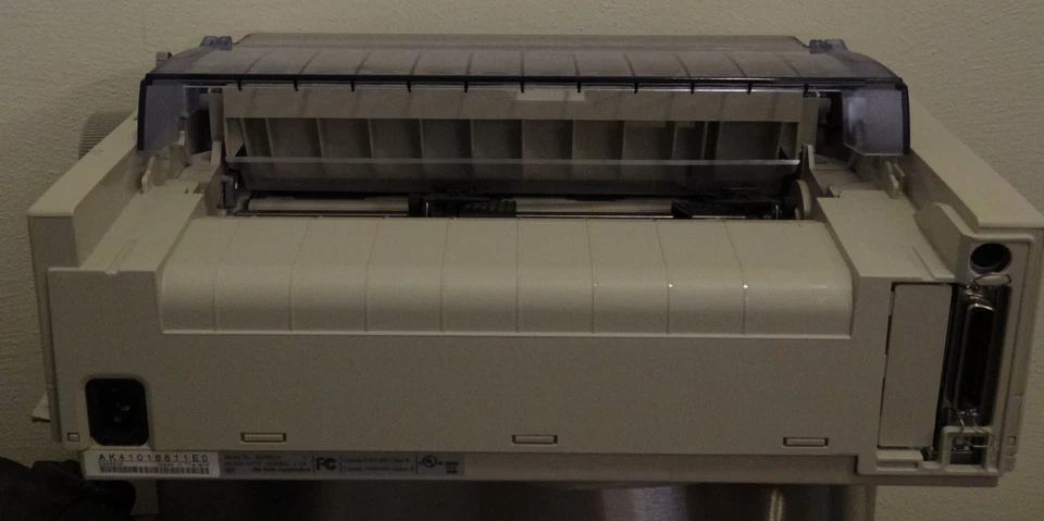 OKI MICROLINE 490 24-Pin Dot Matrix Printer Fast, Reliable, Heavy Duty Printing - Image 4 of 4