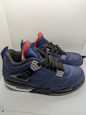 Nike Air Jordan 4 Retro Winterized Men's Size 11.5 Loyal Blue