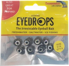Eye-Drop large 5/16 inch, smoke 